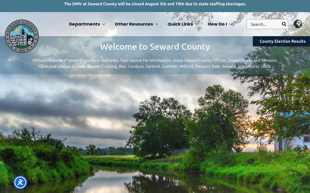 Seward County criminal record department portal